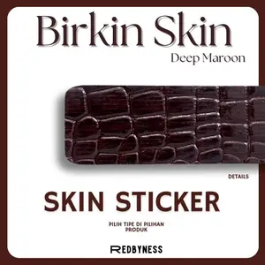 Redbyness|Skin Sticker BIrkn Skin Deep Maroon Stiker