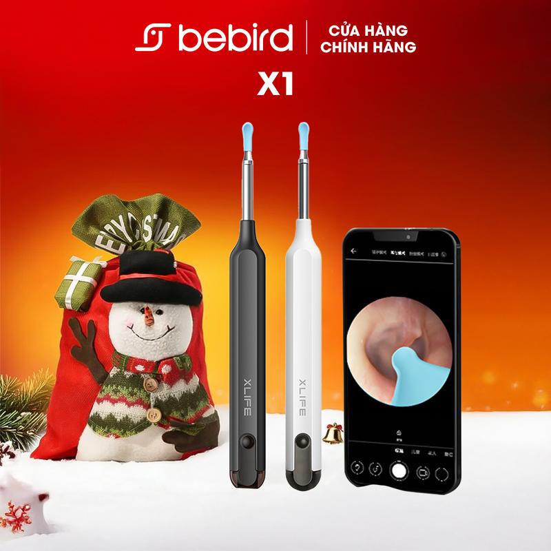 Dụng Cụ Lấy Ráy Tai Thông Minh Bebird Xlife X0 X1 Tích Hợp Camera Nội Soi Tai- Tặng Kèm 11 Đầu Ráy - Hàng Chính Hãng - Bảo Hành 06 Tháng