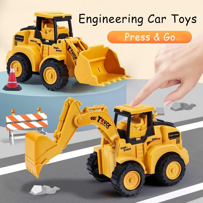 Press & Go Engineering Car Toys - Creative Construction Engineering ...