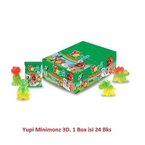 Yupi Minimonz 3D permen lunak | box isi 24 bks
