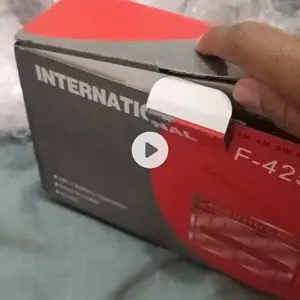 COD International Radio National F-4250 AC DC Original FM AM SW Portabel dengan Baterai Operasional Stereo Termasuk AC DC