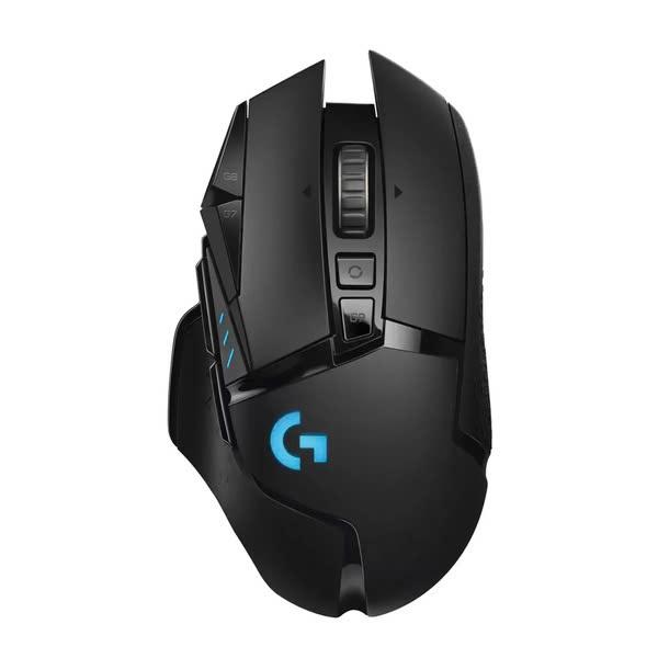 Chuột Gaming Logitech G502 Lightspeed Wireless Black - Form công thái học - Không dây - Pin lên đến 60h