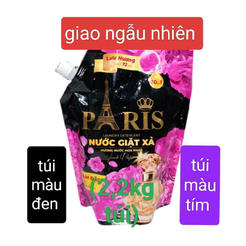 Túi 2,2kg Nước giặt xả paris đậm đặc và thơm lâu giao ngẫu nhiên