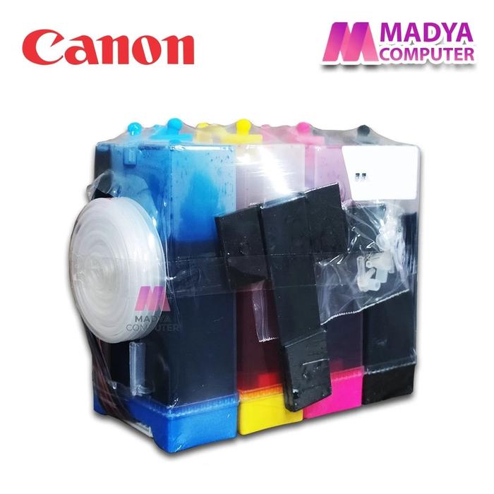 Gambar Tabung Infus + Tinta Premium 80ml - Infus Printer Canon dari Madya Computer Kab. Banyumas Tokopedia