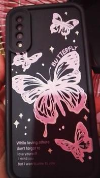 Product Review of casing hp softcase butterfly simple for SAMSUNG A70 from n**a 1