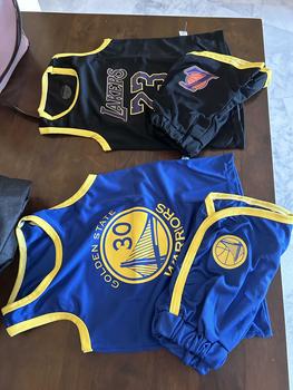 Product Review of [Local Post] 6mths-5 Yrs Basketball Kids Singlet with Short Pant 2pc Set Children Sports Sleeveless T-Shirt with Shorts from P**a M**i 2