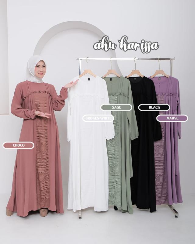 AGNIA DRESS crinkle AKU KARISSA, DRESS Crinkle BRUKAT 0