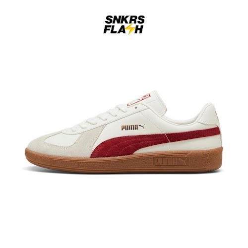 PUMA Army Trainer White Red Gum - 38660718 hover