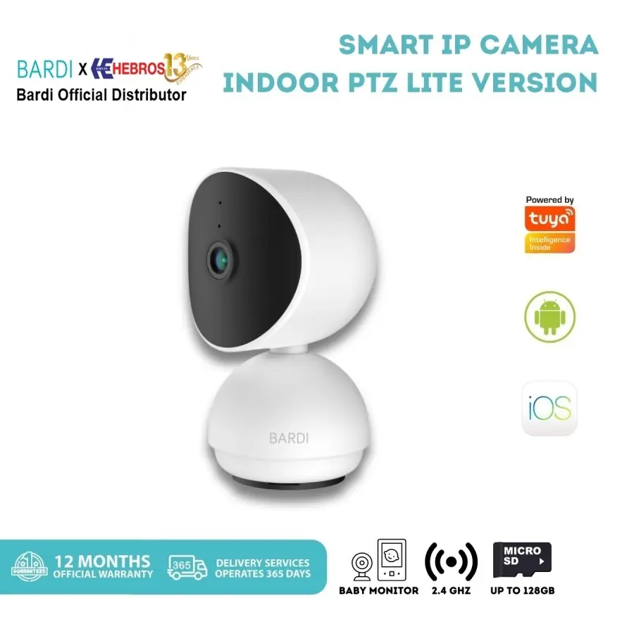 BARDI Smart IP Camera PTZ Indoor (Lite Version)