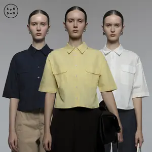 COTTONINK Studio - Atasan Kemeja Wanita Column #StudioEssentials