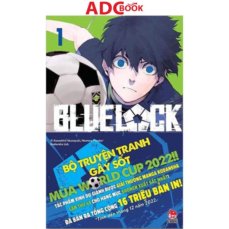  Truyện tranh Manga - Bluelock - NXB Kim Đồng  Tái bản - Không kèm quà   