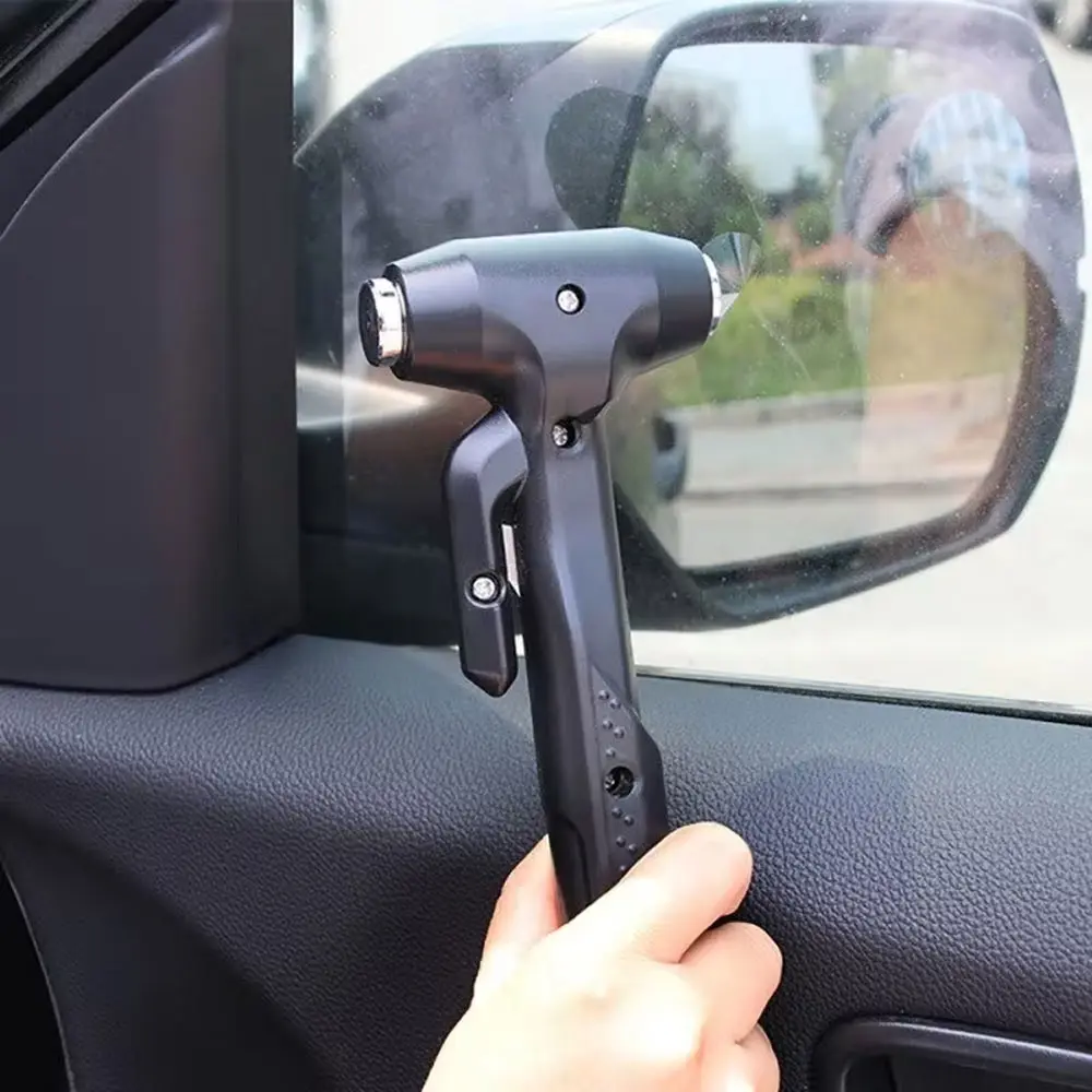 Pemecah Kaca Mobil Emergency Safety Belt Cutter Glass Breaker - R-7115
