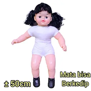 Boneka 908 tanpa baju berkedip