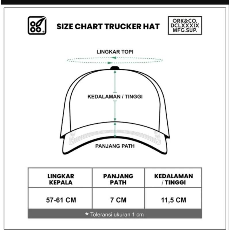 Topi Distro Trucker Jaring Logo Akatsuki Keren Pria Wanita Dewasa