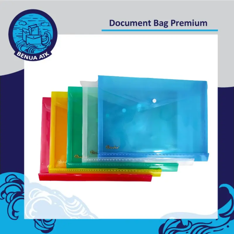Map Plastik Kancing / Document Bag Premium Dataflex [isi 12pcs] DF-7121 4
