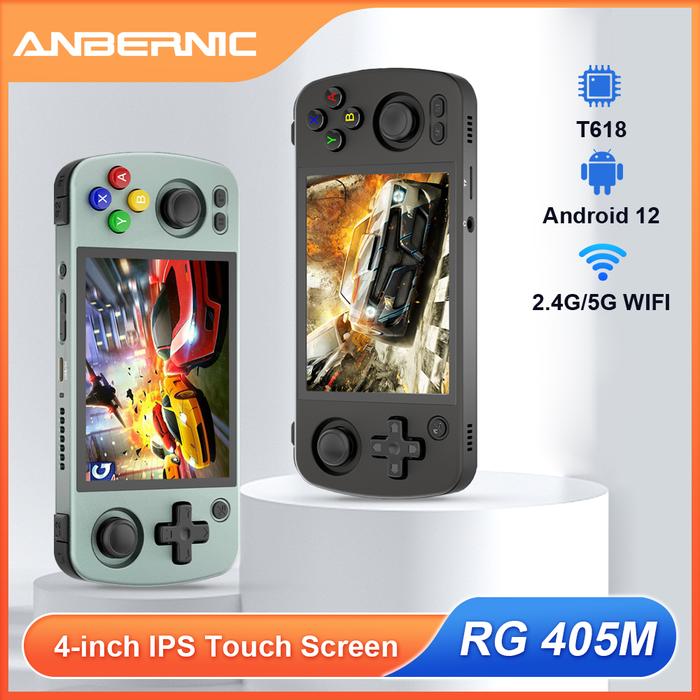 Jual ANBERNIC RG405M Handheld Game Console Android 12 System 4 Inch IPS ...