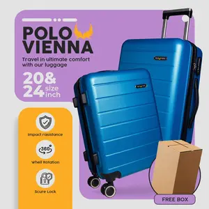 KOPER SET 20+24INCH BELI 1 DAPAT 2 KOPER FIBER ABS KOPER MURAH KOPER PAKET