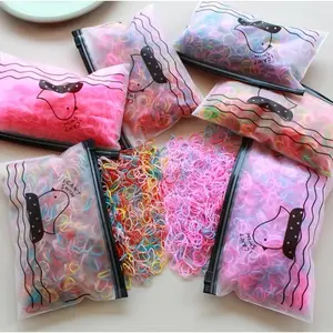 1000pcs Karet Jepang Ukuran Mini / Ikat Rambut Bayi / Elastis Rambut Anak Praktis D140