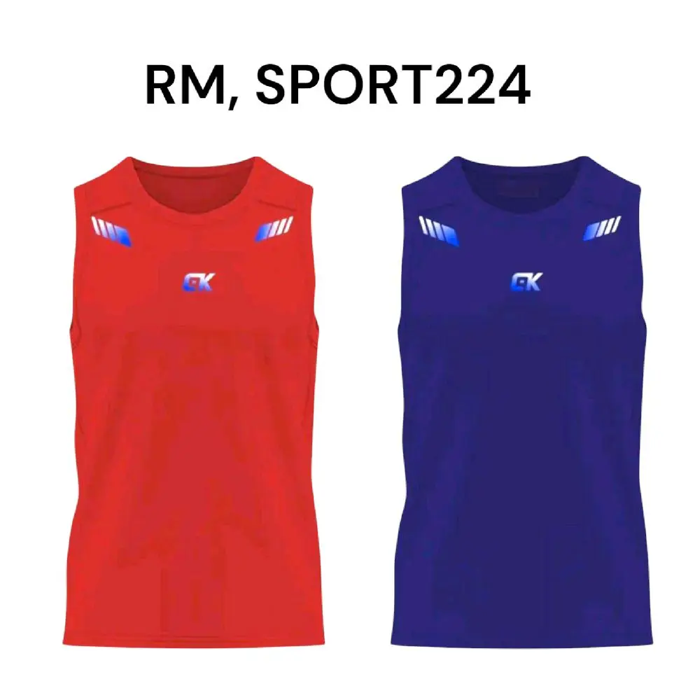 SINGLET KAOS OLAHRAGA TRAINING SEPAK BOLA FUTSAL BADMINTON VOLLY GYM LARI Sport