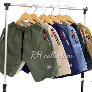 Celana terbaru Micro Sport Paket Hemat 100rb dapat 4 pcs Saku Resleting Kanan dan Kiri waterproof Celana pendek Unisex