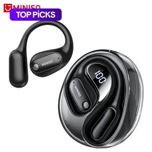 MINISO MS 190翻訳イヤホン、1個Bluetooth-compatibleイヤホン、音楽&電話用オーディオワイヤレスイヤホン、IPX 5防水スポーツヘッドフォン