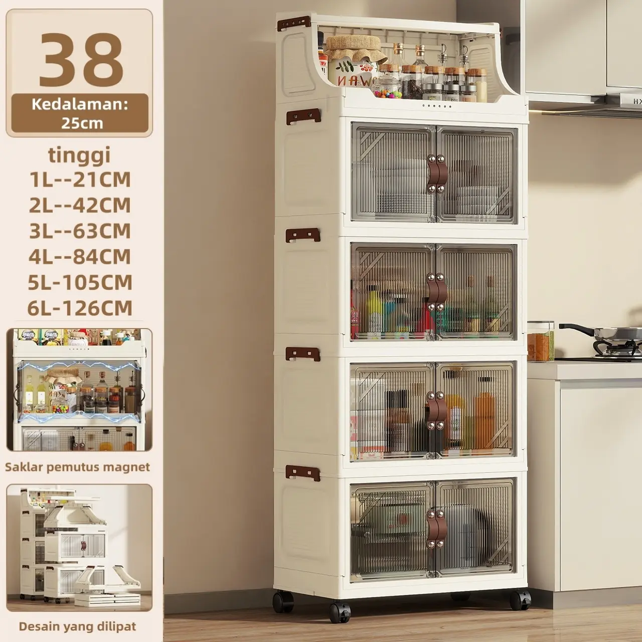 B-Transparan-38CM-5L