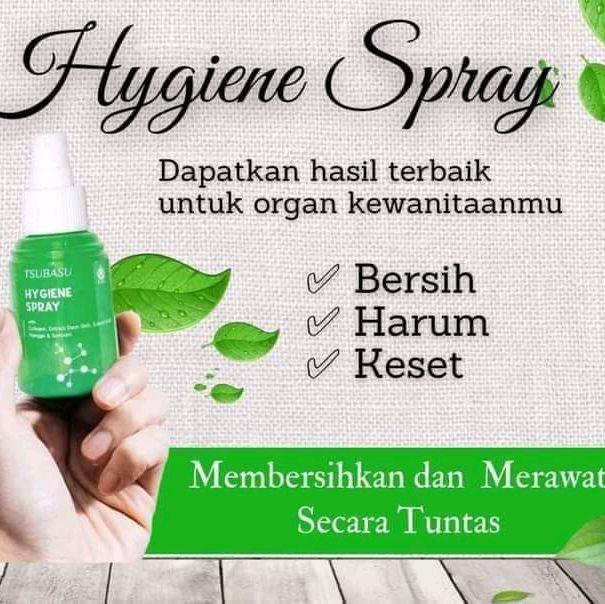 TSUBASU HYGINE SPRAY MENGHILANGKAN KEPUTIHAN DAN GATAL2 PADA AREA INTIM - 1 btl
