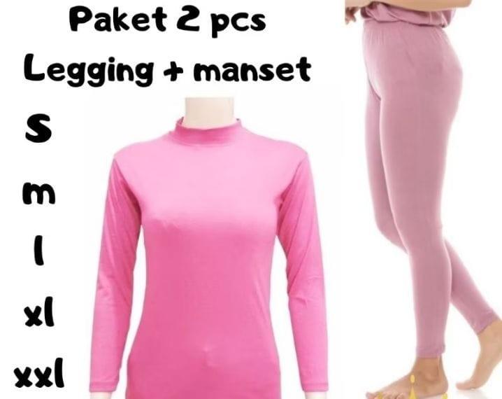 Product Introduction of PAKET 2 PCS STELAN MANSET LENGAN PANJANG KRAH TINGGI KAOS MANSET KT 6