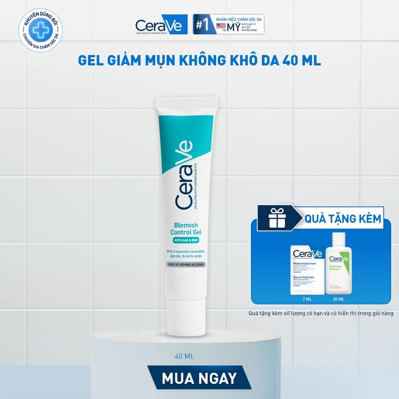 [DEAL HOT] Gel giảm mụn CeraVe Blemish Control giảm mụn và cải thiện lỗ chân lông với AHA & BHA, giúp giảm mụn & thâm mụn, cải thiện lỗ chân lông và duy trì hàng rào bảo vệ da. DÙNG CHO DA MẶT_ Chăm sóc da_Skincare cho Nam & Nữ