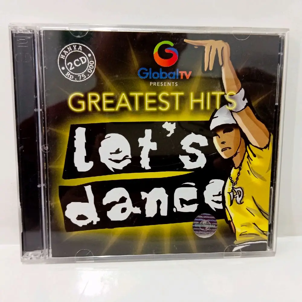CD Greatest Hits Let's Dance - Kanye West Snoop Dogg 2 Pac 50 Cent VA (2 CD)