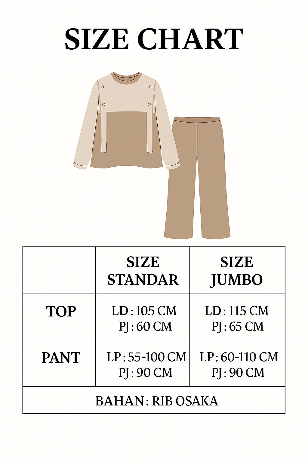 SnBmCreator Spesial Nova - SETELAN WEINA  WANITA - ATASAN DAN CELANA SETELAN CASUAL WANITA