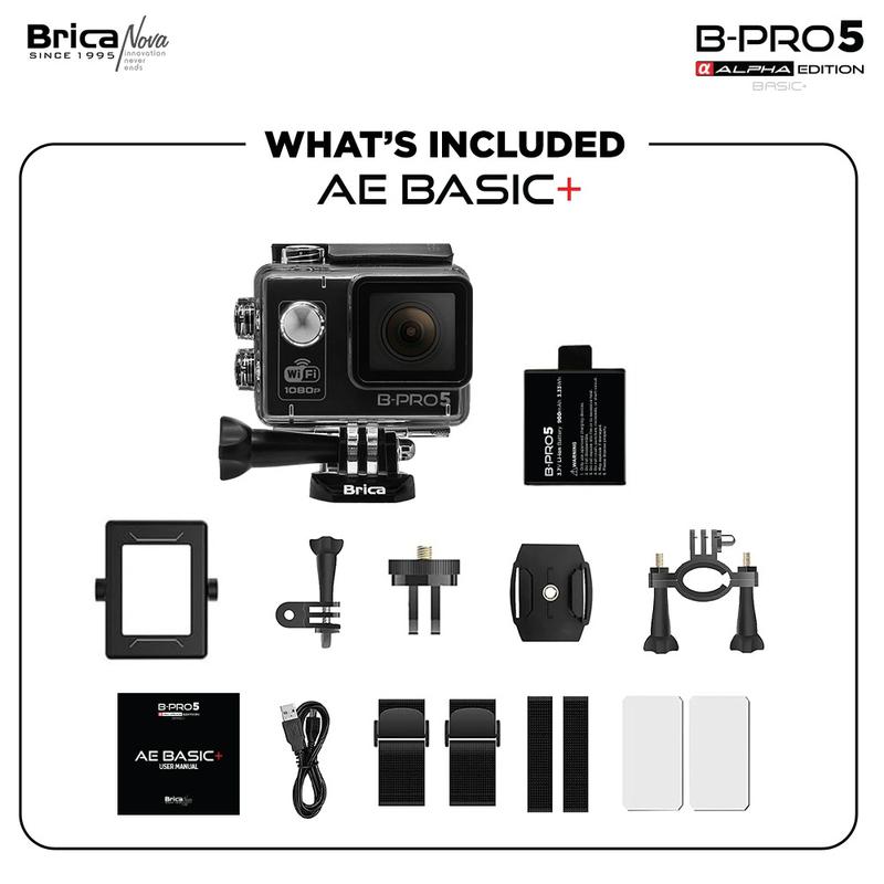 Brica B-Pro 5 Alpha Edition Basic+ Hitam - Action Camera 5