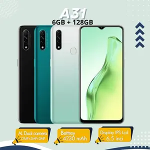 Smartphone-A31.asli Ori Handphone RAM6+128GB Dengan Kamera Dual 12MP+2MP Baterai 4230mAh Layar IPS LCD 6.5 Inci