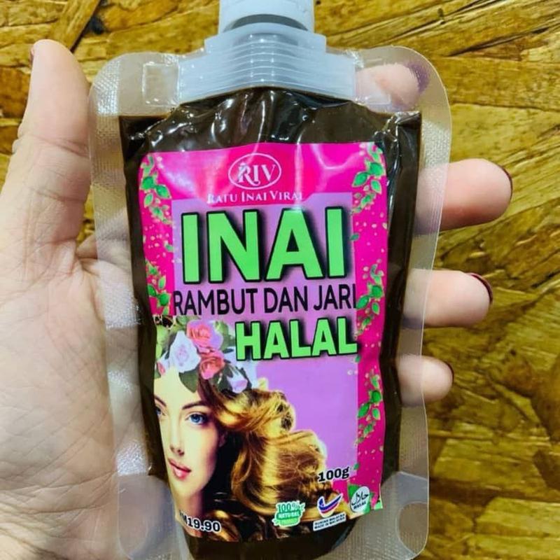 INAI RAMBUT DAN JARI HALAL READY - TikTok Shop Malaysia
