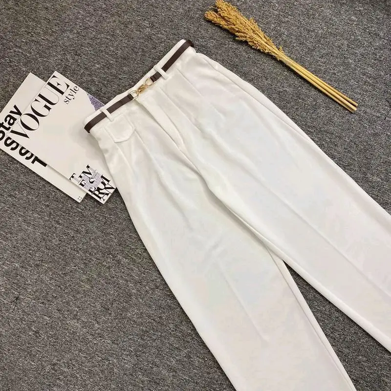 Oro Pants Knitt Premium // Loose Pants Wanita// Celana kerja wanita Casual Cewek Basic Panjang Kantor 0