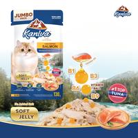 Gambar Kaniva Wet Food JUMBO 130gr - Makanan Kucing Basah - Tuna & Chicken dari Purrsona Kota Tangerang 4 Tokopedia