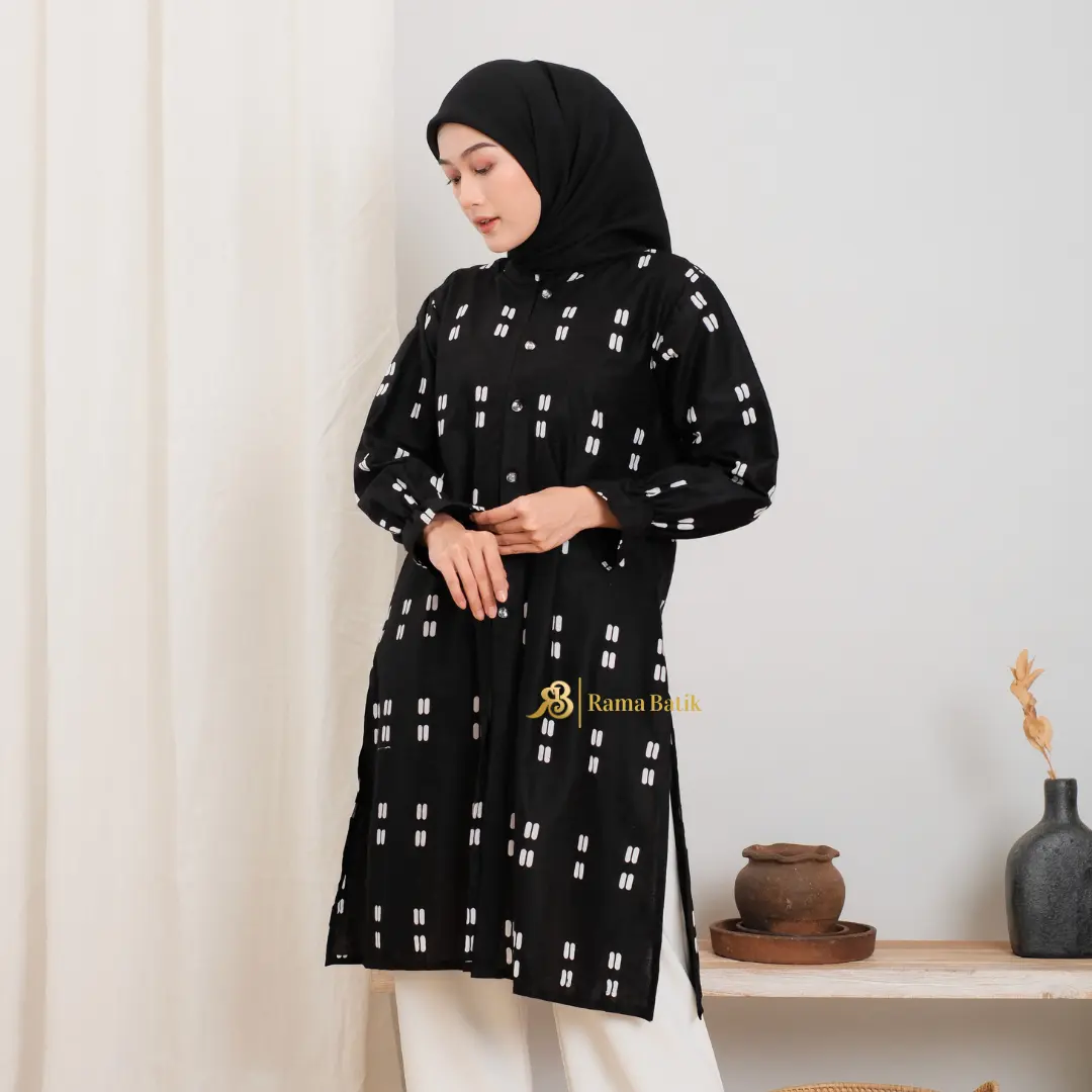 RAMABATIK - Batik Couple Terbaru Baju Batik Couple Modern Motif Raya Collection