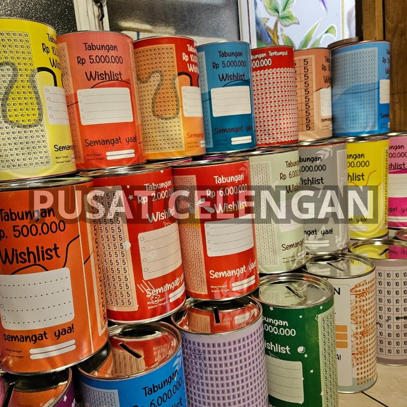 [ BISA COD ] CELENGAN TARGET MURAH CELENGAN TARGET SMALL TABUNGAN TARGET TABUNGAN ANAK - ANAK SOUVENIR CELENGAN BUKA TUTUP PERMANET 3