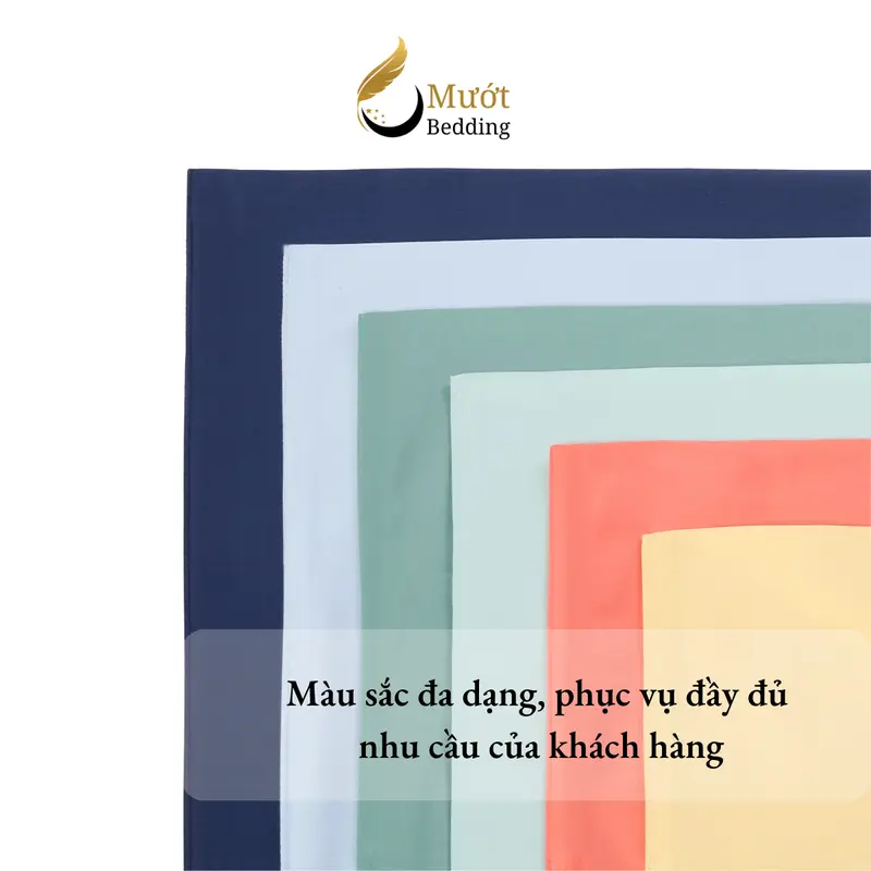 Vỏ gối Lụa Tencel 60s trơn màu 50x70 45x65 40x60 35x50cm Mướt Bedding, áo gối 100% Tencel 60s cao cấp đầy đủ size 4