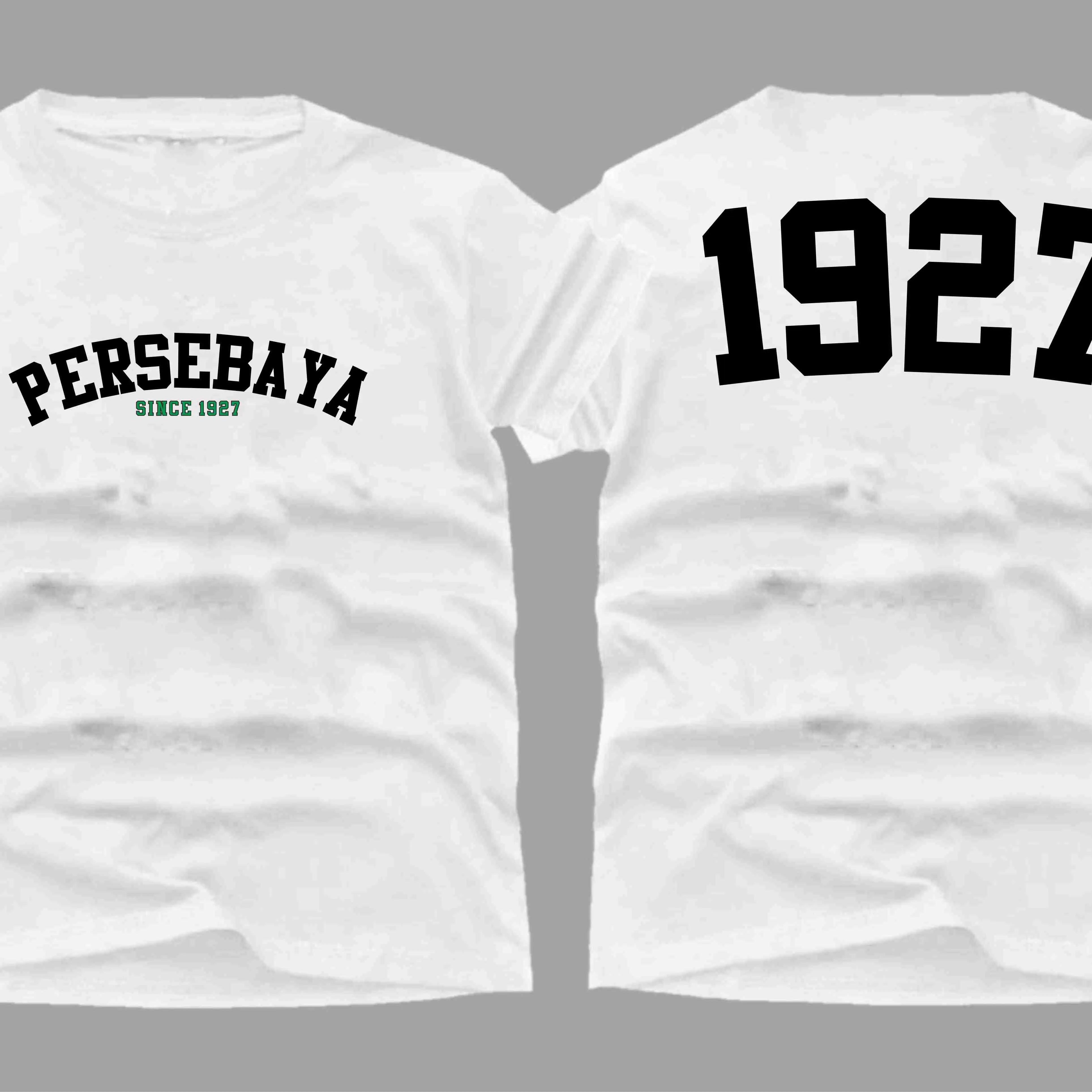 Kaos Anak Laki-Laki Perempuan Persebaya Surabaya 1927 Motif Bola - Nyaman dan Tebal - Fashion Pakaian