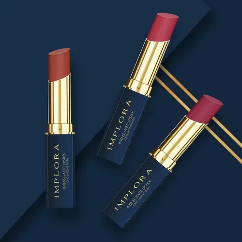 implora intense matte lipstick 3.5gr lipstik matte long lasting,BPOM,original,tahan lama & halus Lips Gloss 5