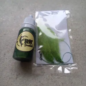 paket 1 pcs lumut tiruan essen kail isi 2 + essen 10ml