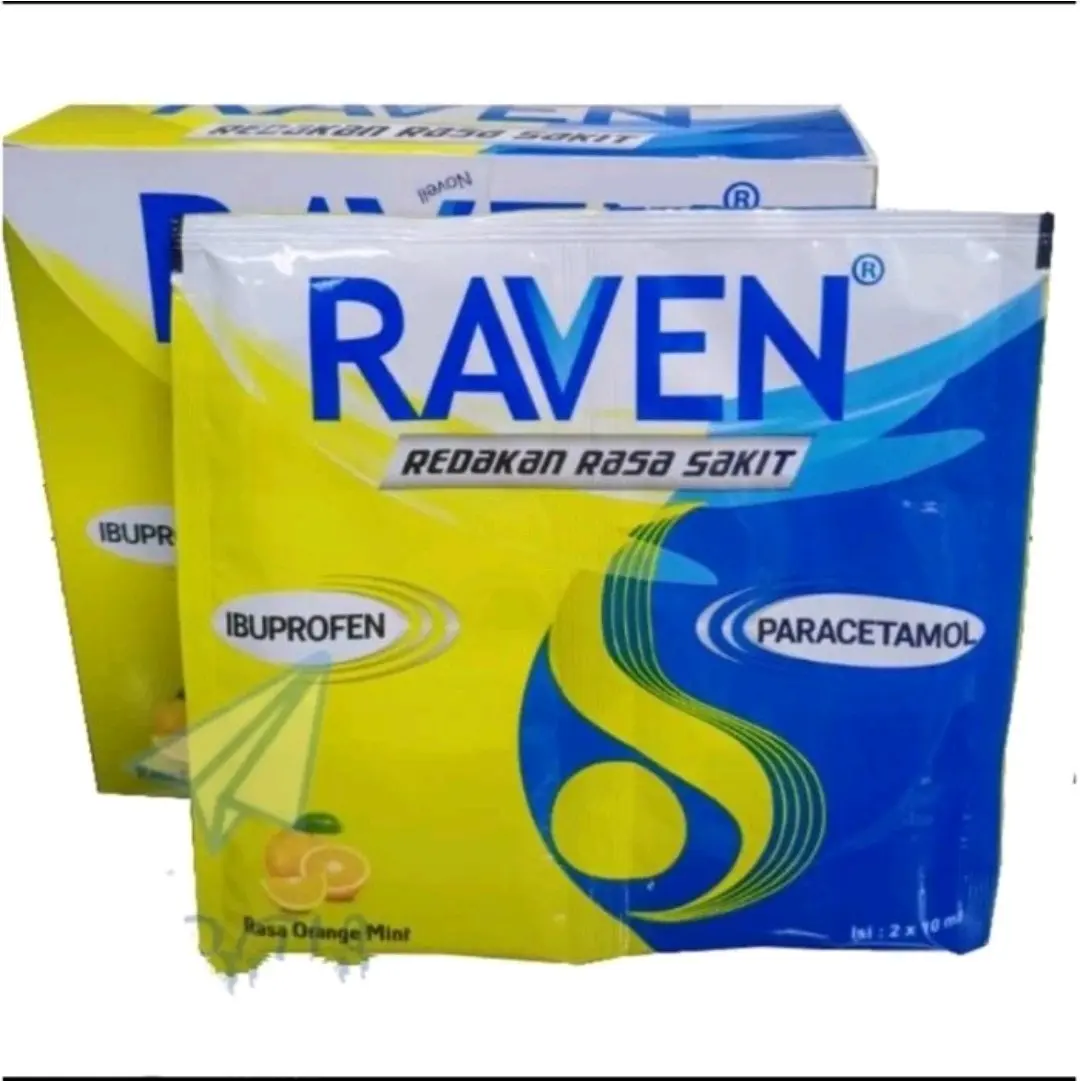 raven paracetamol ready stok