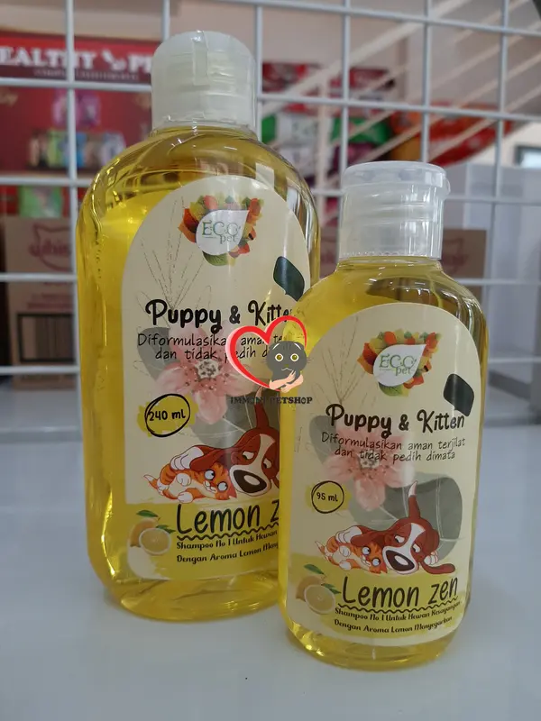 Shampoo Ecopet - Puppy & Kitten 240ml - Shampoo Kucing & Anjing 2
