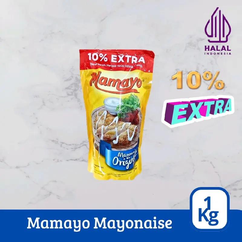 Mamayo mayonais original 1kg 10% extra Saus 0