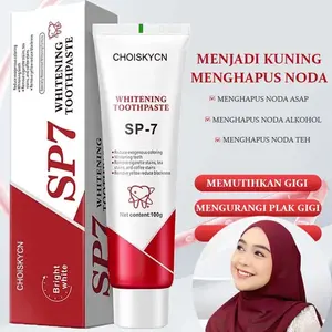 CHOISKYCN SP7 Pasta Gigi Probiotik BPOM Resmi Membersihkan Karang Gigi & Memutihkan Gigi Kuning Efektif 3 Minggu-BOMP