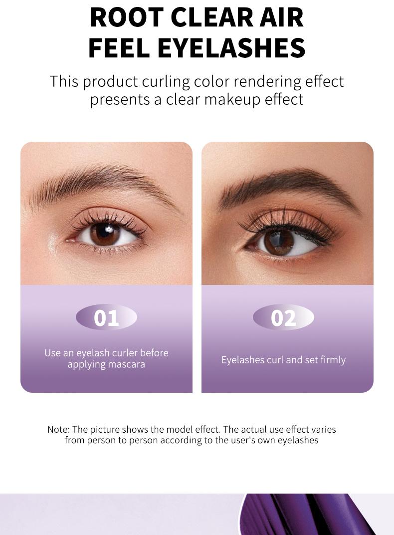 Product Introduction of O‘CHEAL 4D Silk Fiber Black Mascara Waterproof Volumizing Curling Mascara Lengthening Mascara Long Lasting Makeup Fuller Lashes 4