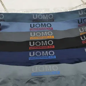 【beli 4 gratis 2】S9002 French men's sports underwear marathon professional running underwear anti-wear quick-drying underwear randomly matched Fit Soft Boxer Seamless Basicbeli Mini