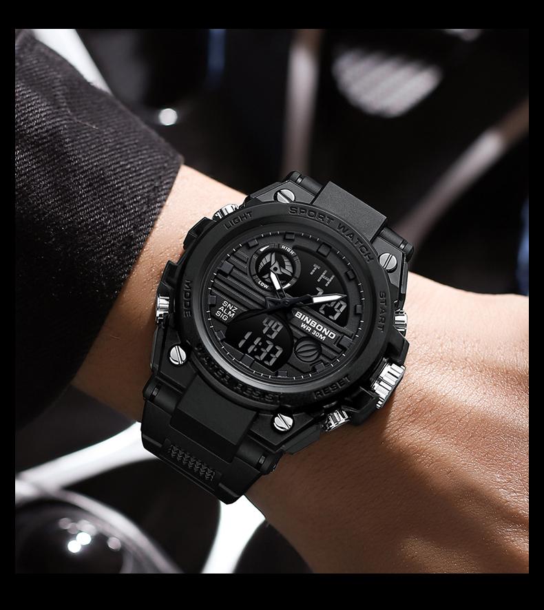 Product Introduction of Fashion electronic watch 3c digital display waterproof luminous accurate timing watch 34