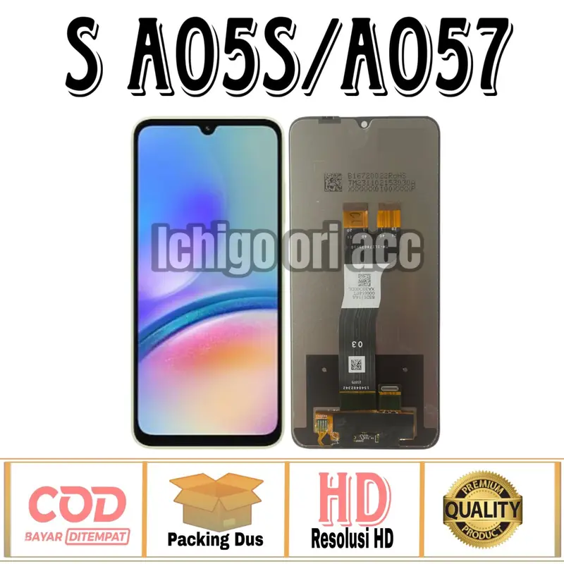 LCD TOUCHSCREEN SAM GLXY A05S / A057 / A057F FULLSET COMPLETE 0